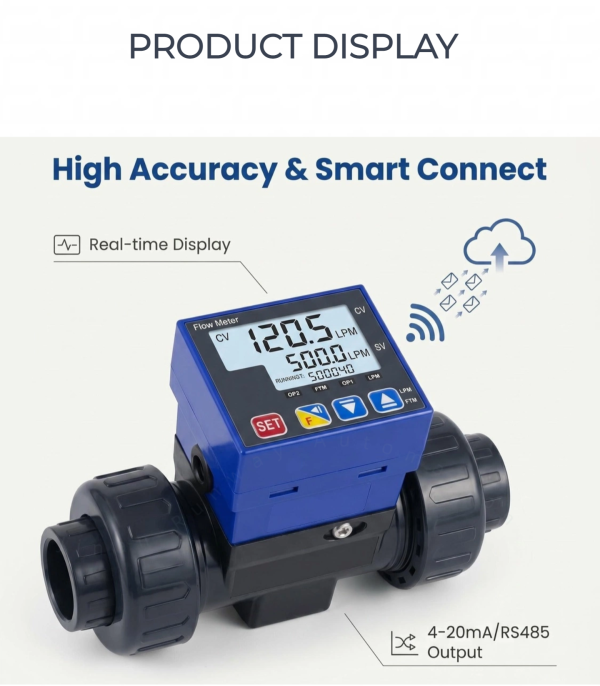 Digital PVC Flow Meter